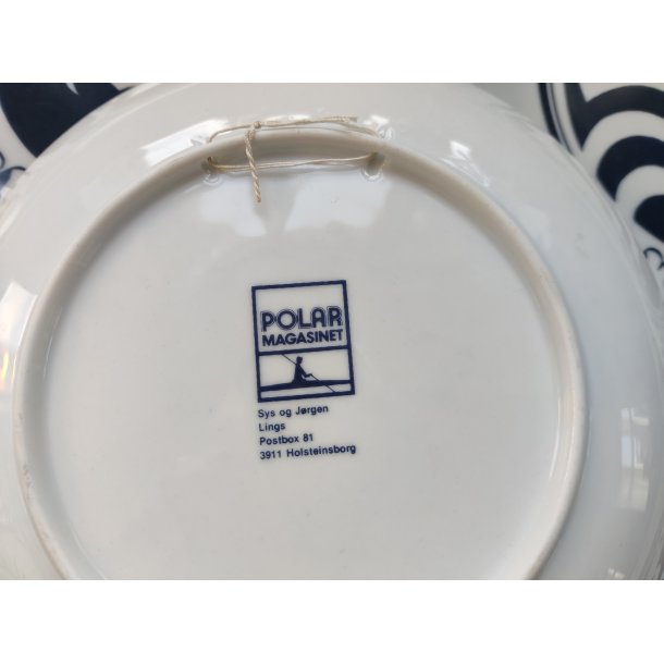 Tallerkener med gr�nlandske bynavne, 1980erne