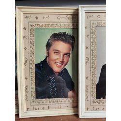4 x Elvis indrammede idolbilleder fra start 1960'erne
