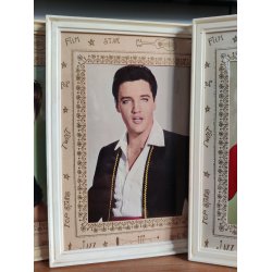 4 x Elvis indrammede idolbilleder fra start 1960'erne