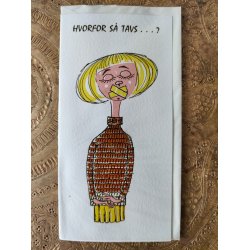 4 vintage postkort fra 1960'erne: Tak for hj�lpen, Kom snart igen mfl.