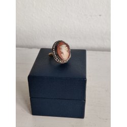 Vintage bijouteri cam� ring