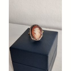 Vintage bijouteri cam� ring