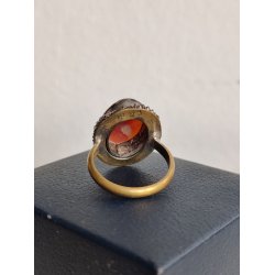 Vintage bijouteri cam� ring