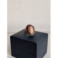 Vintage bijouteri cam� ring