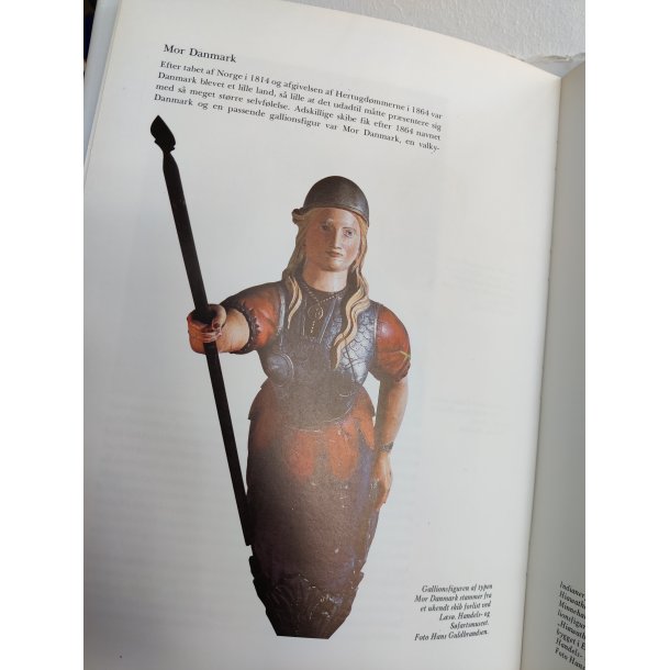 Gallionsfigurer. Storformat kunstbog af Hanne Poulsen, 1976