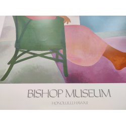 Lanilai Afternoon / Festival 84, Bishop Museum. Kunsttryk af Pegge Hopper f. 1938