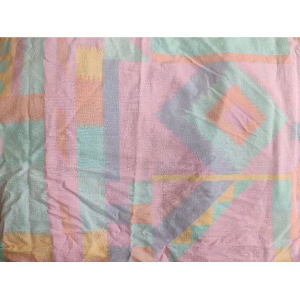 2 pastelfarvede dynebetr�k fra 1980-1990