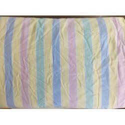 2 pastelfarvede dynebetr�k fra 1980-1990