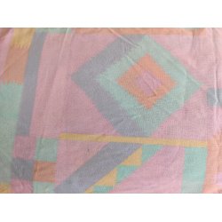 2 pastelfarvede dynebetr�k fra 1980-1990