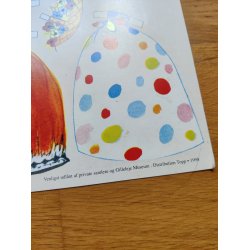 Christel teenager p�kl�dningsdukker, genoptryk p� k�mpe ark