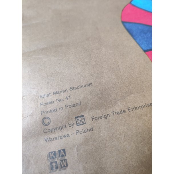 Polsk vintage plakat, Cirkus 1979