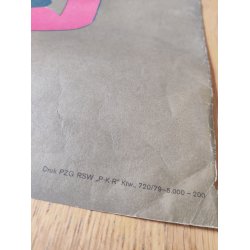 Polsk vintage plakat, Cirkus 1979