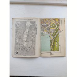 Gammelt kort over Nice, Frankrig, 1949