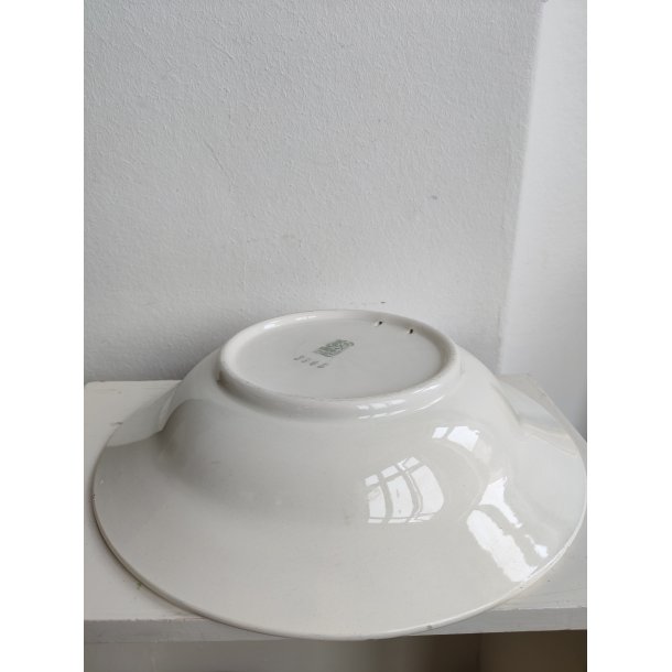 Fajancesk�l fra 1970'erne med roser