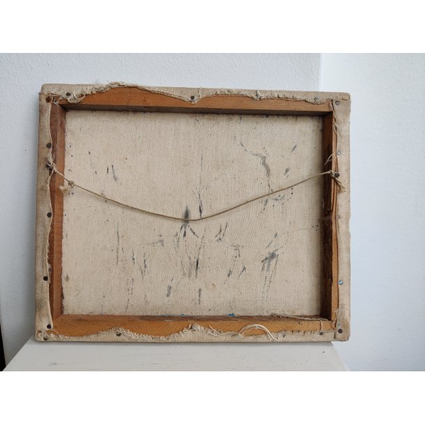 Oliemaleri antiloper, Francis Njiriani ca. 1970