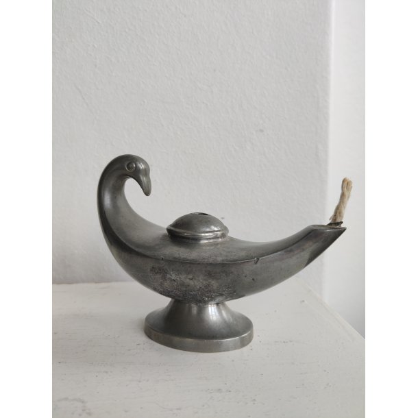 Olielampe med fugleansigt, 1930'erne