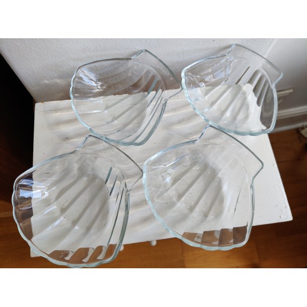 4 muslingesk�le fra Pyrex