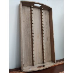 Stor dekorativ vintage tr�bakke 