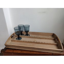 Stor dekorativ vintage tr�bakke 