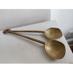 Salatbestik i messing