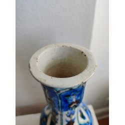 Antik persisk fajance vase