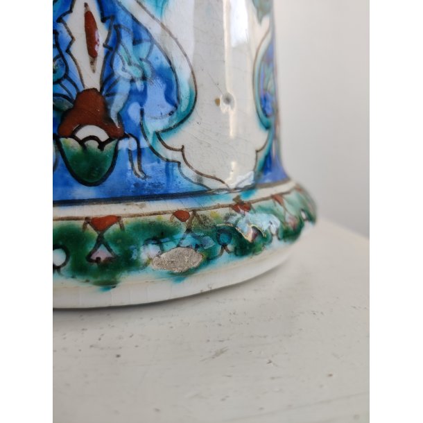 Antik persisk fajance vase