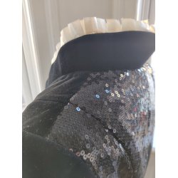 Kostumejakke med guld og pailetter