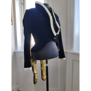 Kostumejakke med guld og pailetter