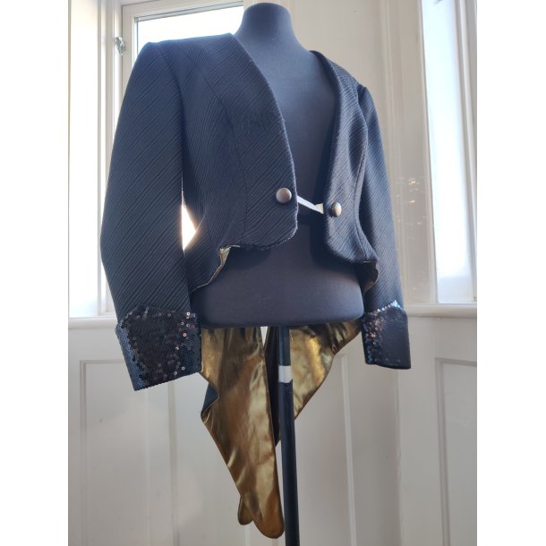 Caroline Henderson kostumejakke med gyldne svalehaler