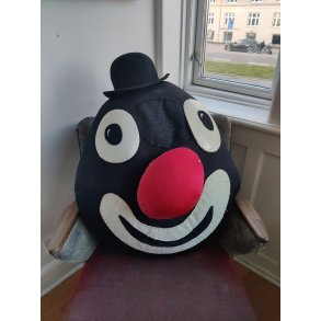 Rekvisithoved / k�mpe maske fra Cykelmyggen �stre Gasv�rk