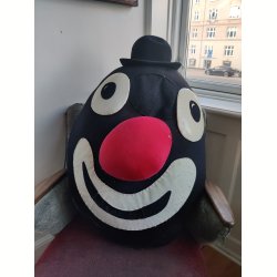 Rekvisithoved / k�mpe maske fra Cykelmyggen �stre Gasv�rk