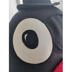 Rekvisithoved / k�mpe maske fra Cykelmyggen �stre Gasv�rk