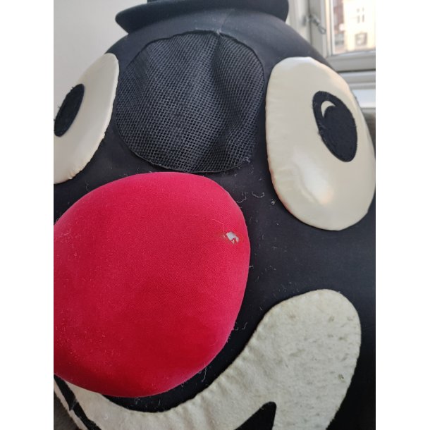 Rekvisithoved / k�mpe maske fra Cykelmyggen �stre Gasv�rk