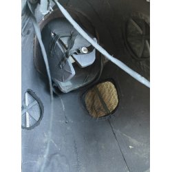 Rekvisithoved / k�mpe maske fra Cykelmyggen �stre Gasv�rk