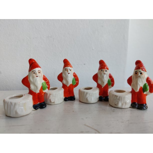 Gamle mini nissestager til kertelys