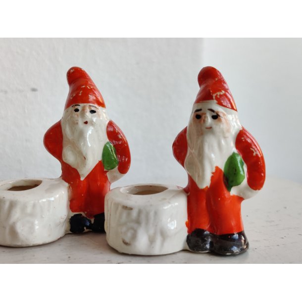 Gamle mini nissestager til kertelys