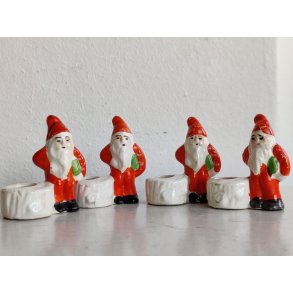 Gamle mini nissestager til kertelys