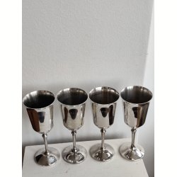 4 smukke h�je s�lvglas