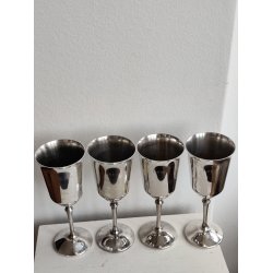 4 smukke h�je s�lvglas