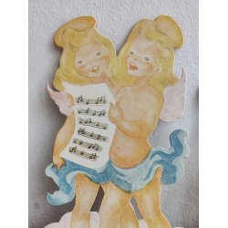 To store engle fra 1940'erne i karton