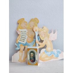 To store engle fra 1940'erne i karton