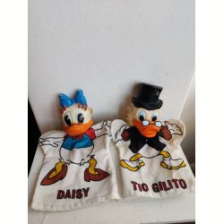 Vintage Disney h�nddukker, Onkel Joakim og Andersine