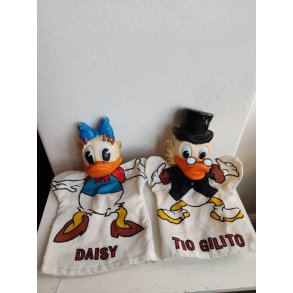 Vintage Disney h�nddukker, Onkel Joakim og Andersine