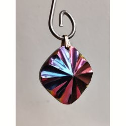 K�mpe aurora borealis glaskrystal vedh�ng