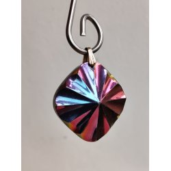 K�mpe aurora borealis glaskrystal vedh�ng