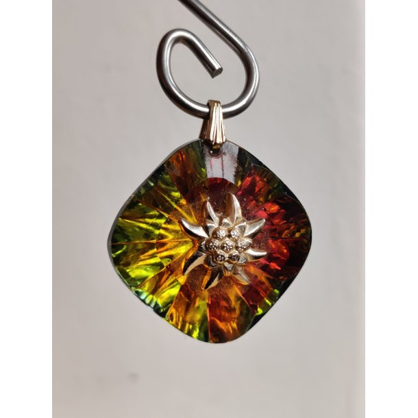 K�mpe aurora borealis glaskrystal vedh�ng