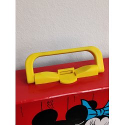 Mickey og Minnie Mouse kuffert, vintage Disney 1985