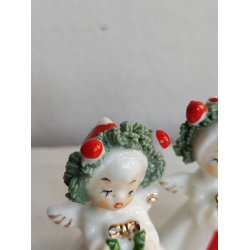 To s�de porcel�nsengle ca 1950, amerikanske Napco