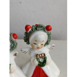 To s�de porcel�nsengle ca 1950, amerikanske Napco