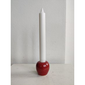 Bordeaux lysestage eller minivase, svensk 1960'erne